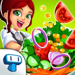 Взлом My Salad Bar: Veggie Food Game (Мой салатбар)  [МОД Меню] - последняя версия apk на Андроид
