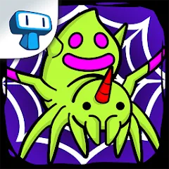 Скачать взломанную Spider Evolution: Idle Game (Спайдер Эволюшн)  [МОД Mega Pack] - полная версия apk на Андроид