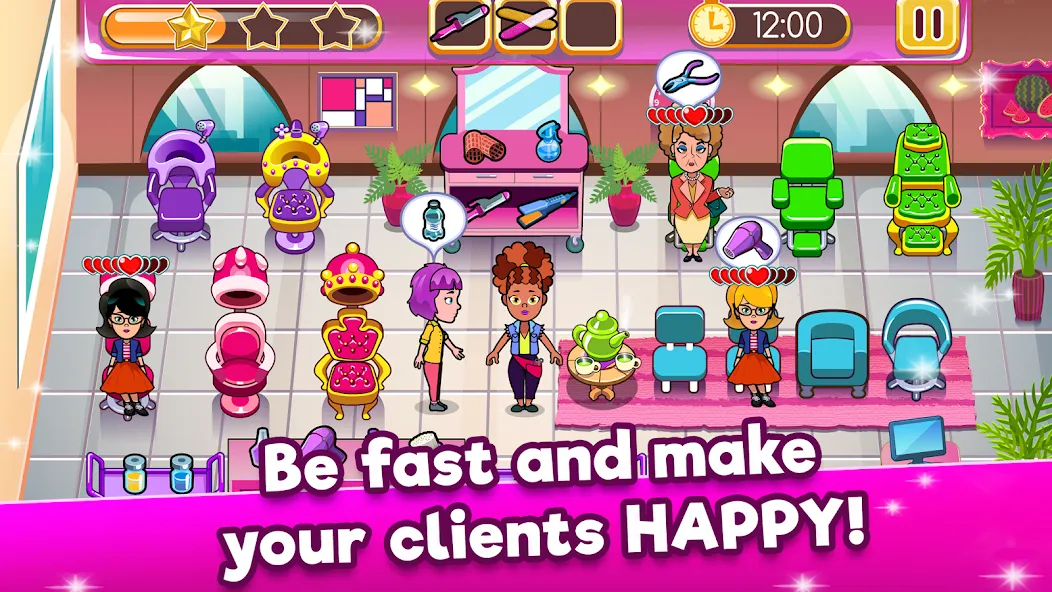 Beauty Salon: Parlour Game (Бьютисэлон)  [МОД Menu] Screenshot 4