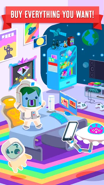 Vlogger Go Viral: Tuber Life (Влогер Стань Вирусным)  [МОД Много денег] Screenshot 3