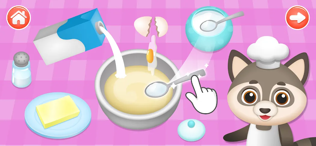 Kids Cooking Games 2+ Year Old  [МОД Бесконечные деньги] Screenshot 4