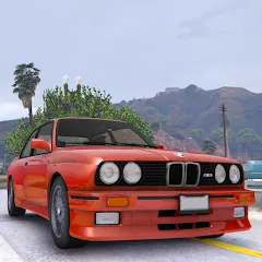 Взломанная Classic Drift: E30 BMW Racer (Классический дрифт)  [МОД Mega Pack] - стабильная версия apk на Андроид