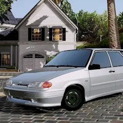 Скачать взломанную Четырка: Русский Дрифт Зима  [МОД Mega Pack] - полная версия apk на Андроид