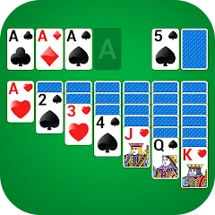 Взломанная Solitaire  [МОД Бесконечные деньги] - полная версия apk на Андроид