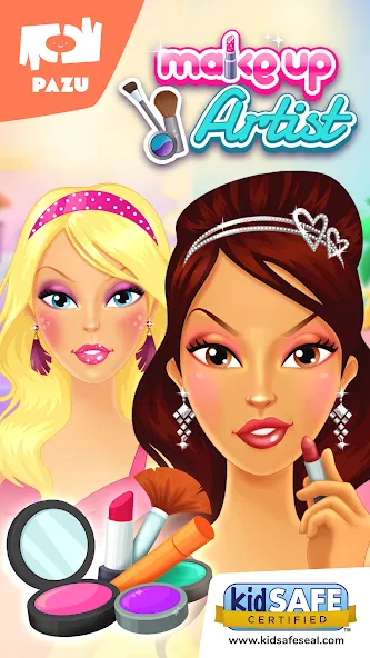 Makeup Girls - Games for kids  [МОД Много монет] Screenshot 1