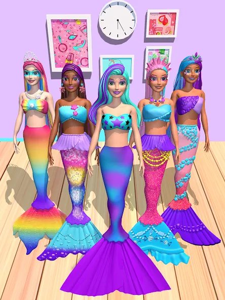 Color Reveal Suprise Doll Game (Цветной сюрпризный кукольный игровой набор)  [МОД Бесконечные деньги] Screenshot 3