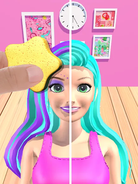 Color Reveal Suprise Doll Game (Цветной сюрпризный кукольный игровой набор)  [МОД Бесконечные деньги] Screenshot 5