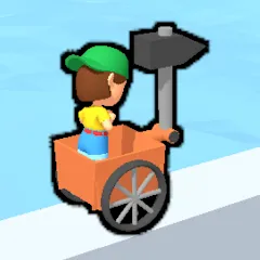 Взломанная Hammer Race 3D (Хаммер Рейс 3D)  [МОД Много монет] - последняя версия apk на Андроид