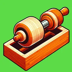 Скачать взломанную Woodturning (Вудтурнинг)  [МОД Много монет] - стабильная версия apk на Андроид