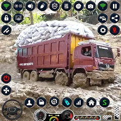 Взломанная Mud Truck Runner Simulator 3D  [МОД Меню] - стабильная версия apk на Андроид