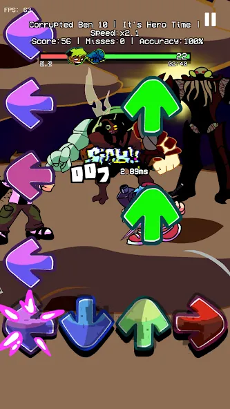 Glitched Legends Battle Mod (Гличные Легенды Фанкин Мод)  [МОД Бесконечные монеты] Screenshot 1