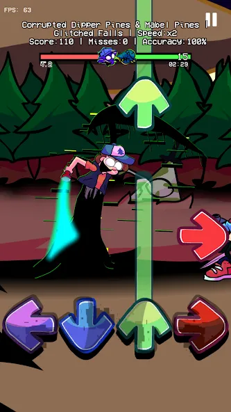 Glitched Legends Battle Mod (Гличные Легенды Фанкин Мод)  [МОД Бесконечные монеты] Screenshot 3