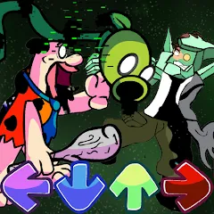 Скачать взломанную Glitched Legends Battle Mod (Гличные Легенды Фанкин Мод)  [МОД Бесконечные монеты] - полная версия apk на Андроид