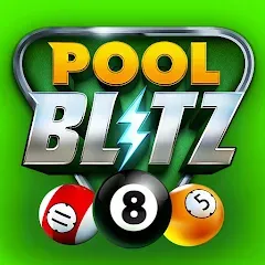 Взломанная Pool Blitz (Пул Блиц)  [МОД Много монет] - полная версия apk на Андроид