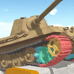 Скачать взлом Tank Physics Mobile Vol.3  [МОД Меню] - полная версия apk на Андроид