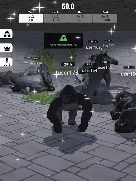 Gorilla Clicker (Горилла кликер)  [МОД Mega Pack] Screenshot 4