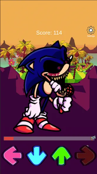 FNF SONIKK.EXE 3.0  Mod Test  [МОД Меню] Screenshot 4