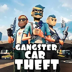 Скачать взлом Gangster Car Theft Games (Гангстерская автомобильная война игр)  [МОД Unlimited Money] - стабильная версия apk на Андроид