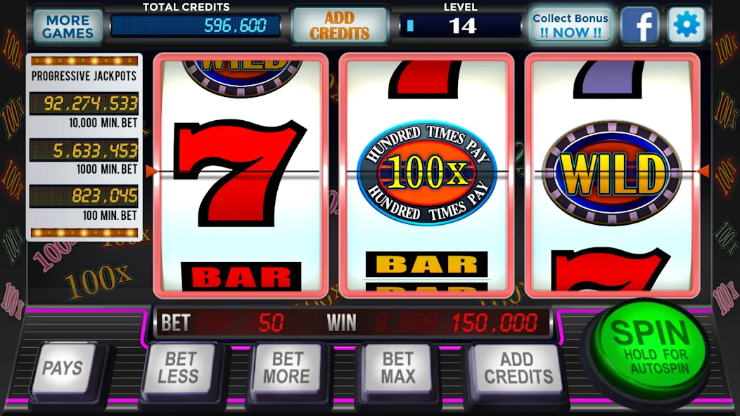 777 Slots Casino Classic Slots (Слоты Казино Классические Слоты)  [МОД Mega Pack] Screenshot 1