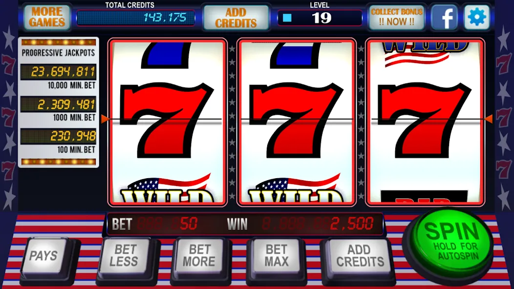 777 Slots Casino Classic Slots (Слоты Казино Классические Слоты)  [МОД Mega Pack] Screenshot 4