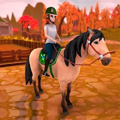 Взлом Horse Riding Tales - Wild Pony (Хорс Райдинг Тейлс)  [МОД Unlimited Money] - полная версия apk на Андроид