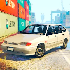 Скачать взломанную Lada Drift Simulator - Online  [МОД Все открыто] - стабильная версия apk на Андроид