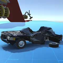 Скачать взлом Realistic Car Crash Simulator  [МОД Все открыто] - последняя версия apk на Андроид