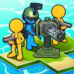 Скачать взломанную Fight For America: Country War (Файт фор Америка)  [МОД Menu] - стабильная версия apk на Андроид