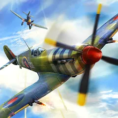 Взлом Warplanes: WW2 Dogfight (Варплейнс)  [МОД Mega Pack] - последняя версия apk на Андроид
