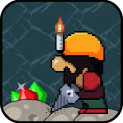 Скачать взлом Dan the Dungeon Digger (Дэн Данжн Диггер)  [МОД Меню] - стабильная версия apk на Андроид