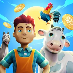 Скачать взлом CropBytes: A Crypto Farm Game (КропБайтс)  [МОД Unlocked] - стабильная версия apk на Андроид
