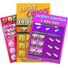 Взлом Scratch Off Lottery Casino (Скретч Офф Лотерейное Казино)  [МОД Бесконечные монеты] - стабильная версия apk на Андроид