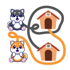 Взлом Dog rush: Draw to save games (Дог раш)  [МОД Mega Pack] - стабильная версия apk на Андроид