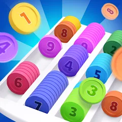 Взлом Coin Sort (Коин сорт)  [МОД Все открыто] - последняя версия apk на Андроид