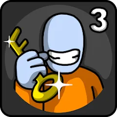 Скачать взлом One Level 3 Stickman Jailbreak (Один Уровень 3)  [МОД Бесконечные деньги] - последняя версия apk на Андроид
