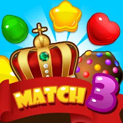 Скачать взлом Royal Match King (Роял Матч Кинг)  [МОД Mega Pack] - последняя версия apk на Андроид
