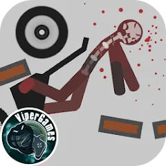 Взлом Stickman Dismounting (тикман Дисмаунтинг)  [МОД Unlocked] - полная версия apk на Андроид