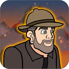 Скачать взломанную Volcano Escape (Вулканическое бегство)  [МОД Бесконечные деньги] - стабильная версия apk на Андроид
