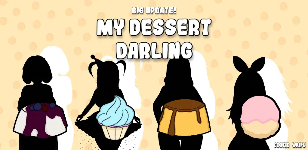Cookie Waifu: Dessert Darling (Куки Вайфу)  [МОД Unlimited Money] Screenshot 1