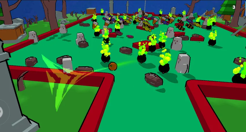 MiniGolf Madness: Halloween (МиниГольф безумие)  [МОД Все открыто] Screenshot 2