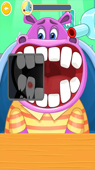 Children's doctor : dentist  [МОД Бесконечные деньги] Screenshot 2