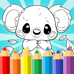 Скачать взломанную Animal coloring pages  [МОД Много денег] - полная версия apk на Андроид