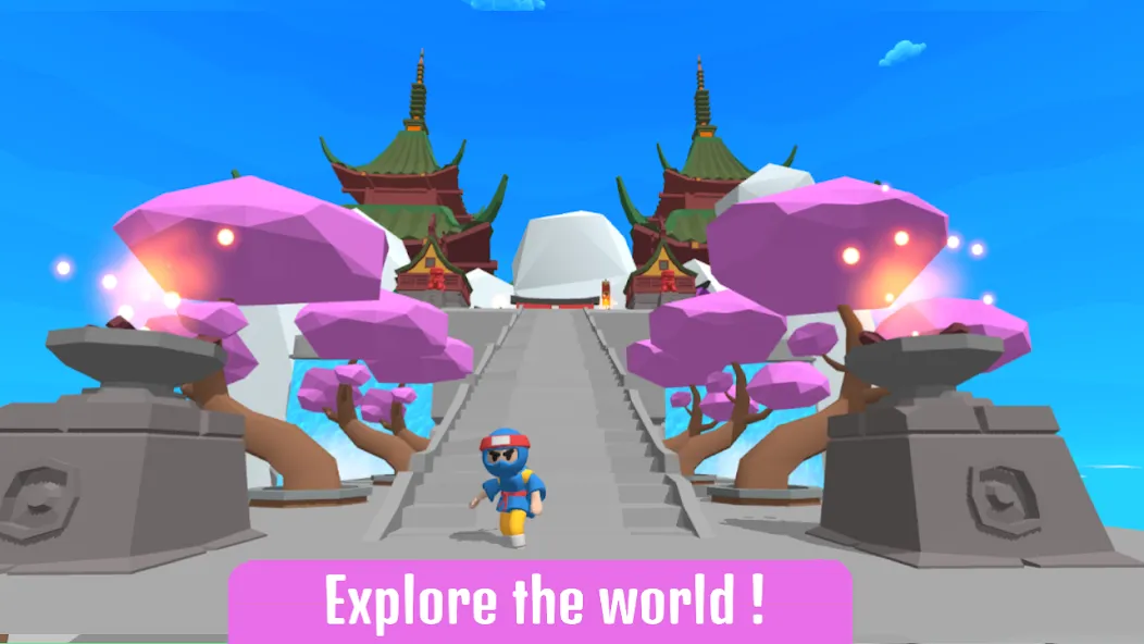 Ninja World Adventure (Ниндзя Ворлд Приключение)  [МОД Бесконечные деньги] Screenshot 3