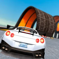 Взлом Car Stunt Races: Mega Ramps (Кар Стант Рейсы)  [МОД Mega Pack] - стабильная версия apk на Андроид