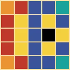 Взломанная Color Battle - Flood all! (Цветовая битва)  [МОД Unlimited Money] - последняя версия apk на Андроид