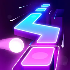Взломанная Dancing Ballz: Magic Tiles (Дансинг Болз)  [МОД Mega Pack] - последняя версия apk на Андроид
