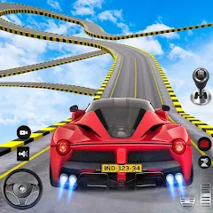 Взломанная GT Car Stunt 3D: Ramp Car Game  [МОД Много денег] - полная версия apk на Андроид