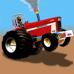Скачать взлом Tractor Pull  [МОД Mega Pack] - стабильная версия apk на Андроид