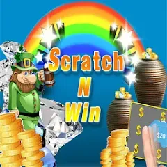 Взлом Scratch N Win (кретч и выиграй)  [МОД Много денег] - последняя версия apk на Андроид