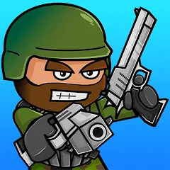 Взломанная Mini Militia - War.io (Мини Милития)  [МОД Бесконечные монеты] - полная версия apk на Андроид